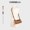 Chrisbella Loro Baguette Bag