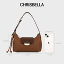 Chrisbella Loro Baguette Bag