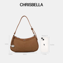Chrisbella Elara Slim Baguette Bag