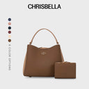 Chrisbella Rosalia Convertible Top Handle Bag Set