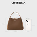 Chrisbella Rosalia Convertible Top Handle Bag Set