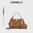 Chrisbella Maura Convertible Top Handle Bag Set