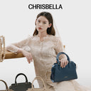 Chrisbella Lorena Mini Struct Tote Bag